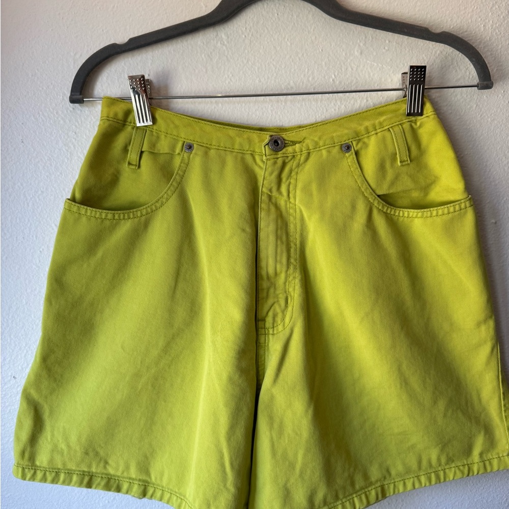 Women’s vintage  Lime Green Shorts